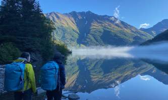 Moose pass adventures backcountry yurt 7