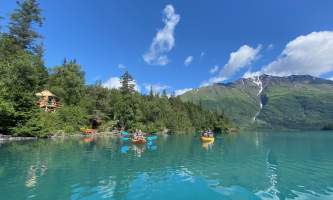 Moose pass adventures backcountry yurt 8