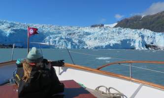 Alaska whittier North Pacific Expeditions Chenega glacier Photographer Sara north pacific expeditions