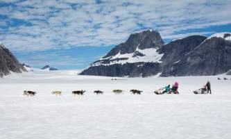 Northstar trekking glacier dog sled adventure CB3 9197
