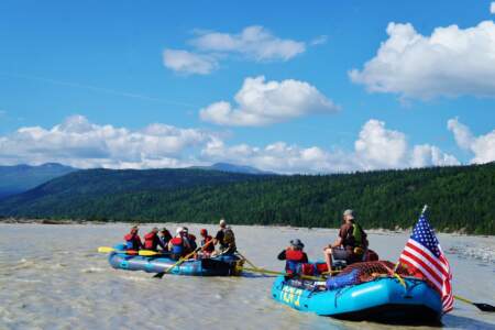 NOVA Alaska Guides Lions Head Whitewater Rafting