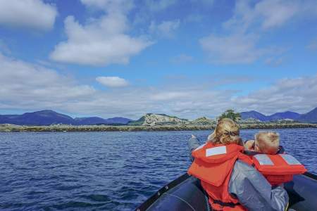 Whale Watching Tour Menu on the Island Explorer 5