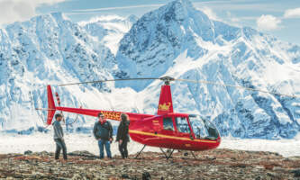 Flightseeing And Glacier Landing outboundhelicopterhikingadventure 1