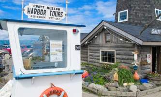Alaska Pratt Wheelhouse on the Homer Spit Pratt Museum