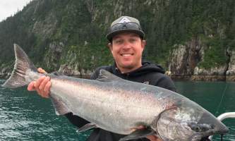 Steve Zernia King Salmon Alaska alaska profish n sea seward