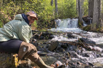 Goldenboat Kenai Lake Creek 14