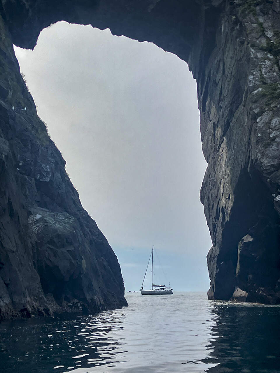 Sailaway Alaska Thru keyhole Chris Reynolds