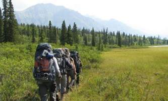 St elias alpine guides Backpacking Donoho Basin