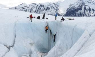 St elias alpine guides Ice Climbing in Alaska