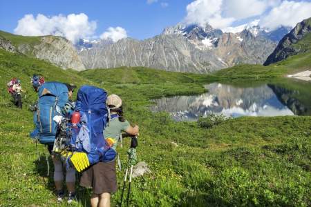 Backpacking with St. Elias Alpine Guides