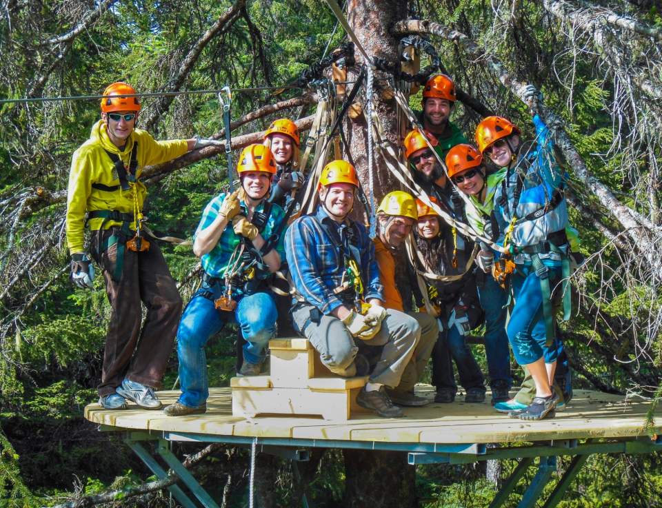 Stoney Creek Canopy Adventures, Canopy tour on the…