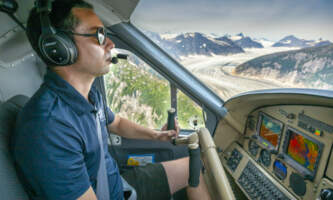 Taku Glacier Ldg Wings Airways CM Pilot Flying Holly