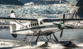 Taku Glacier Ldg Wings Airways CSM4829 Holly