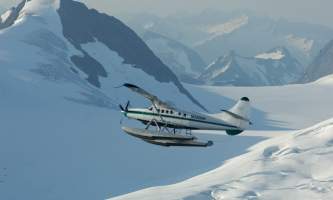 Wings airways taku glacier lodge Among the Mountains