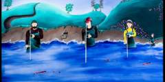 “The Kenai Shuffle” by Breena Walters at Blazy Construction