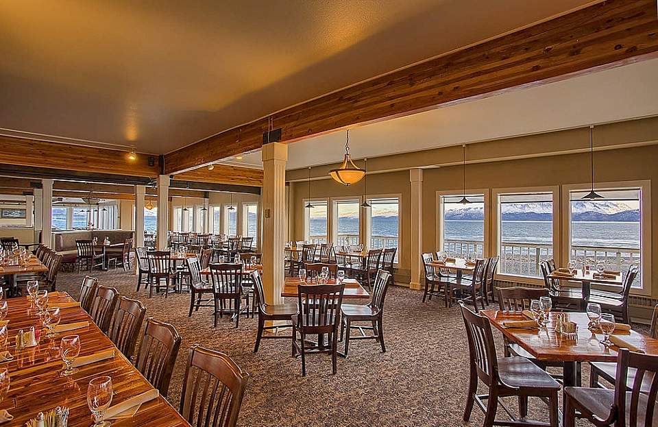 Stunning views of Kachemak Bay. Dine inside, or on the outdoor deck.