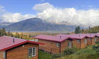 Alaska Glacier Lodge Cabins Valley View Fall 2023 Dawn Campbell