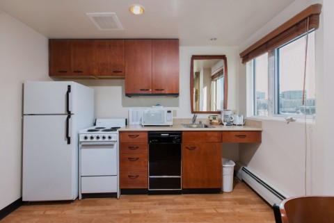 You'll feel at home in suites that feature a full kitchen with dishwasher, refrigerator, and microwave