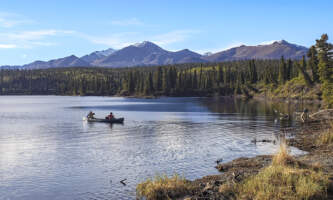 Avens Alaska Canoeing at Lodge