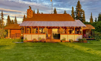 Clam Gulch Lodge CGL Back 20250816 Clam Gulch Lodge