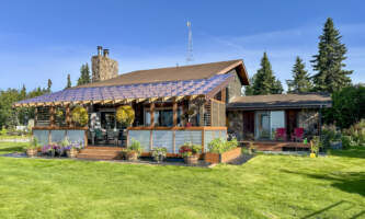 Clam Gulch Lodge CGL Back Porch 20250823 Clam Gulch Lodge