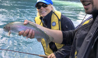 Clam Gulch Lodge CGL Fly Fishing Cooper Landing Clam Gulch Lodge