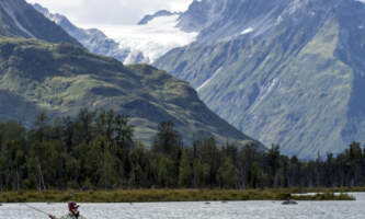 Clam Gulch Lodge CGL Fly Fishing Crescent River Clam Gulch Lodge