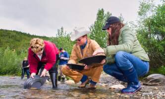 2016 kantishna roadhouse 13 panning gold moose creek for bob to edit alaska alaska