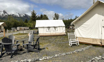 Glamour Glamping Glamping tent Tanya