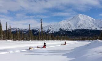 Iniakuk Lodge 00103 John Gaedekeaurora dogsled expeditionsalaska org