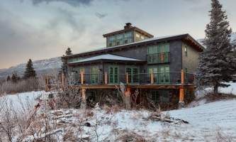 Lodge in snow alaska untitled