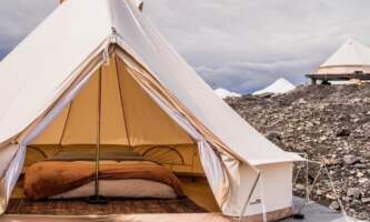 Mica guides glacier glamping 4