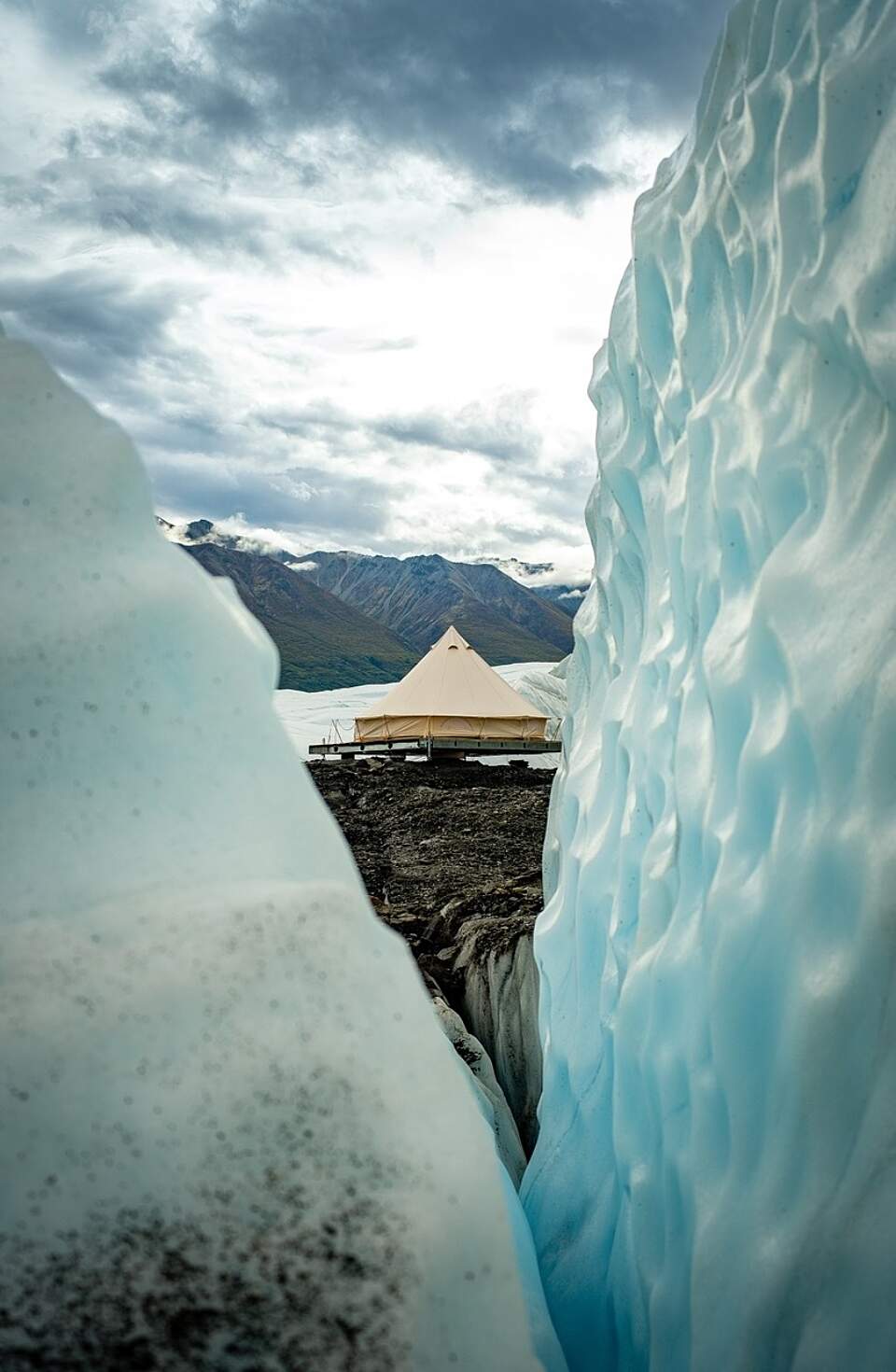 Mica guides glacier glamping 2