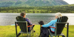 Rainy Pass Lodge Steve Perrins alaska relax peacefull lake mountain summer vacation rainy pass lodge