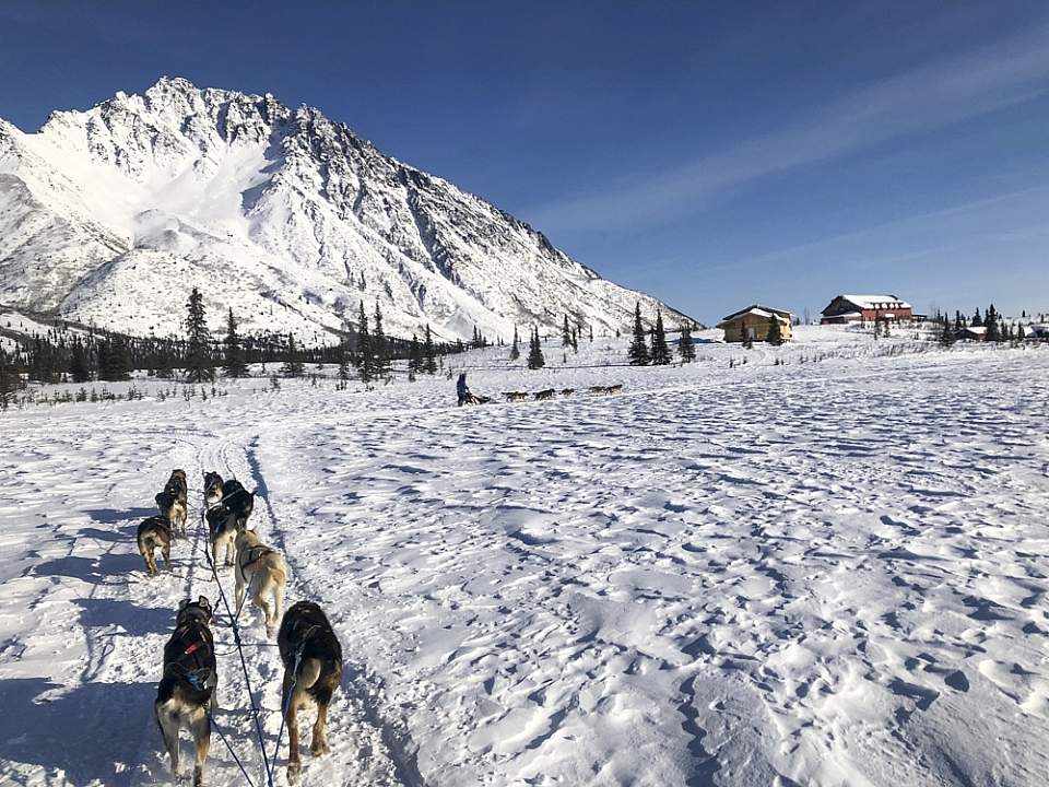 Winter activities include cross-country skiing, ice fishing, snowmobiling, and dog mushing!
