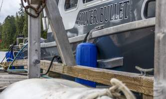 The lodge at whale pass Halibut with Silver Bullet name Lucas Ryter