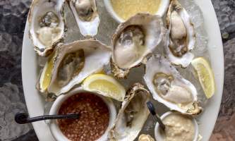 The lodge at whale pass Oysters from avoce vertical Lucas Ryter