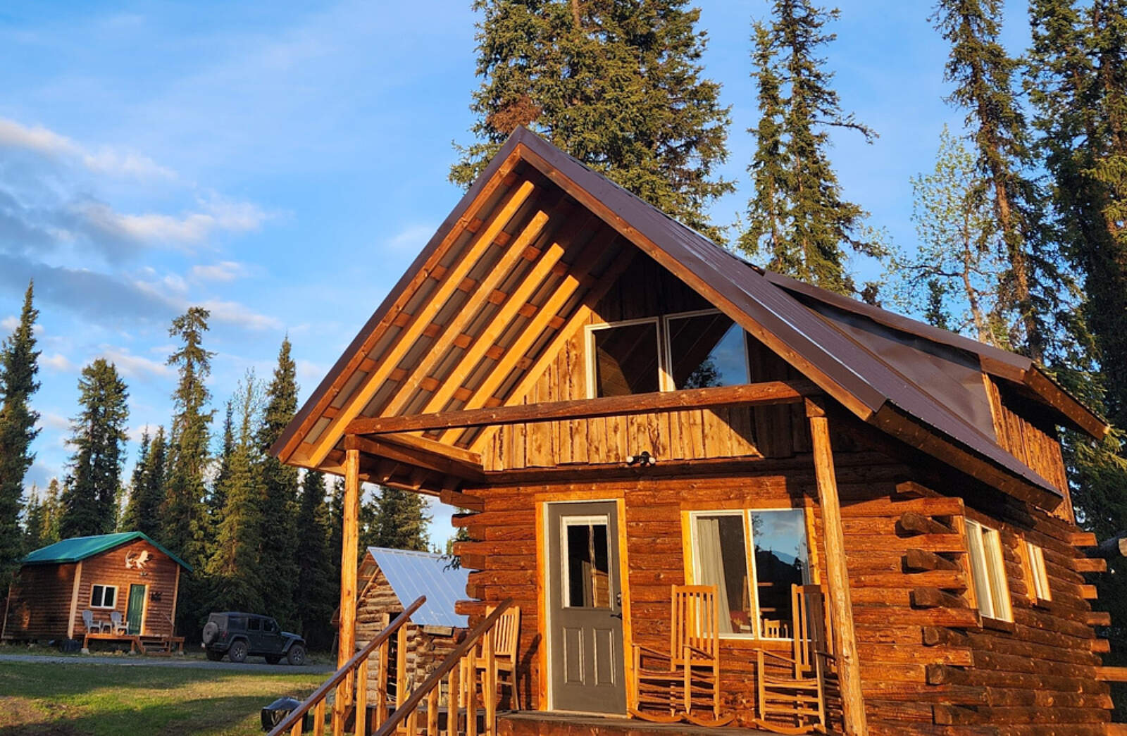 LOG CABIN WILDERNESS LODGE - Prices & Campground Reviews (Tok, Alaska)