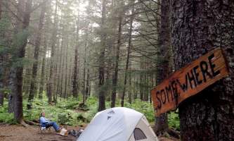 Alaska campingmillers landing campground jessica clark Jessica Clark