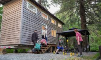Glacier nalue campground Tenakee Family Group 3
