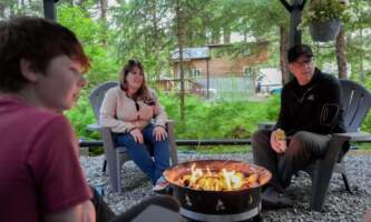 Glacier nalue campground Tenakee Family Group 4