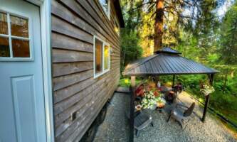 Glacier nalue campground Tenakee Tiny Home 5