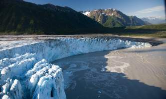 Alaska Childs Glacier Ron Niebrugge wildnatureimages com glaciers