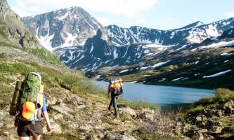 Alaska kennicott glacier chugach state park symphony lake molly mylius Molly Mylius guided hiking
