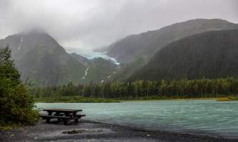 Alaska Middle glacier chugach national forest sandy wilson glaciers