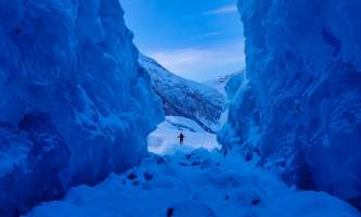 Valdez Glacier Lake Winter image1 alaska Anadyr Adventures