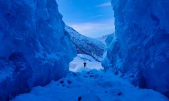 Valdez Glacier Lake Winter image1 alaska Anadyr Adventures