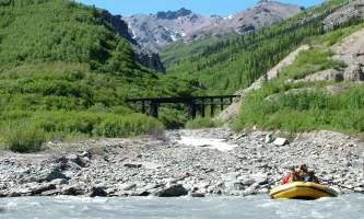 Alaska FXCD0027 Alaska Channel Nenana Raft Adventures