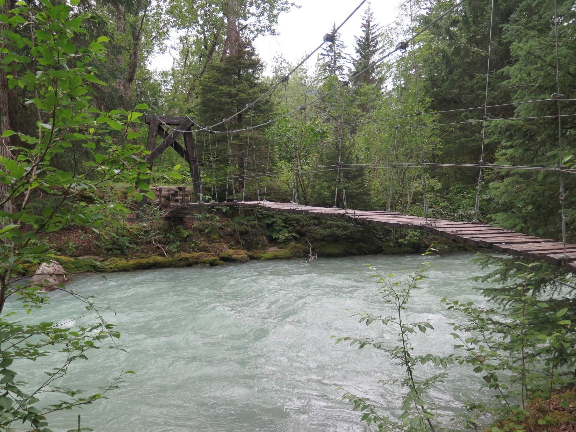 Bridge along Chilkoot Trail