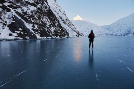 Ice Skating, Skiing & More at Portage Glacier